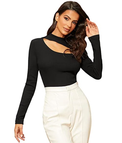 SheIn Cutout T-Shirt