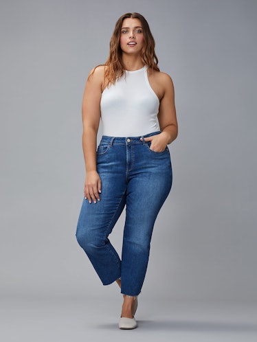 DL1961 straight jeans.