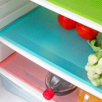 Aiosscd Shelf Mats Antifouling Refrigerator Liners (7-Pieces)