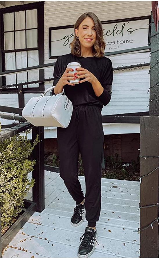 PRETTYGARDEN Solid Color 2-Piece Sweatsuits