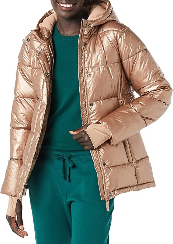 Amazon Essentials Heavy-Weight Hooded Puffer Coat