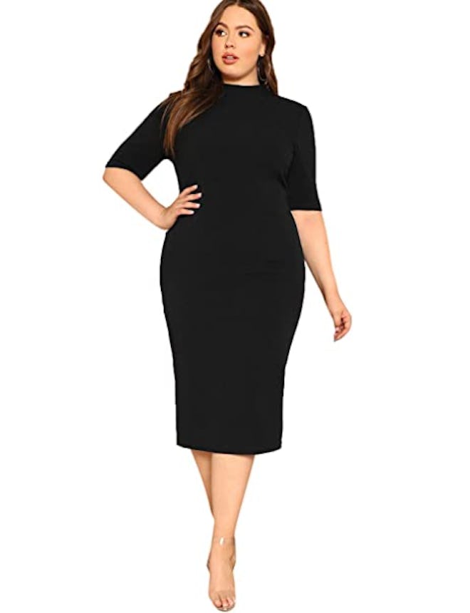Floerns Short Sleeve Pencil Dress