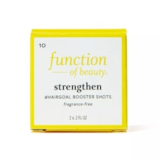 Function of Beauty Strengthen #HairGoal Booster Shots with Pea Sprout Extract