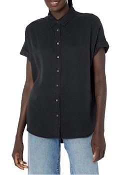 Daily Ritual Tencel Relaxed Fit Button-Down
