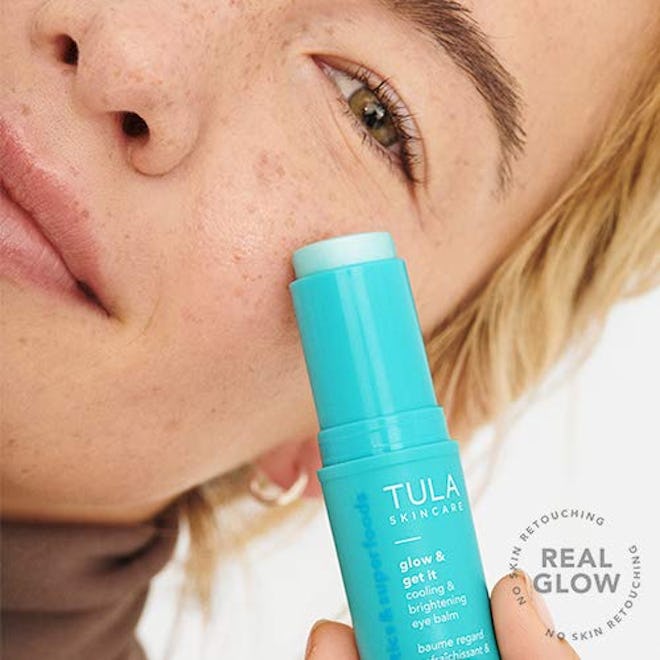 TULA Skin Care Glow & Get It Cooling & Brightening Eye Balm