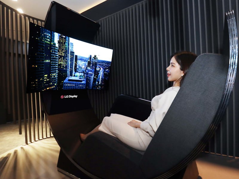 LG Display's media chair concept