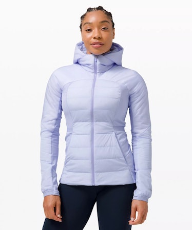 Lululemon puffer jacket for working out