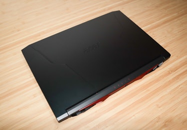 The 2021 Acer Nitro 5 is big, chunky, and screams gamer.
