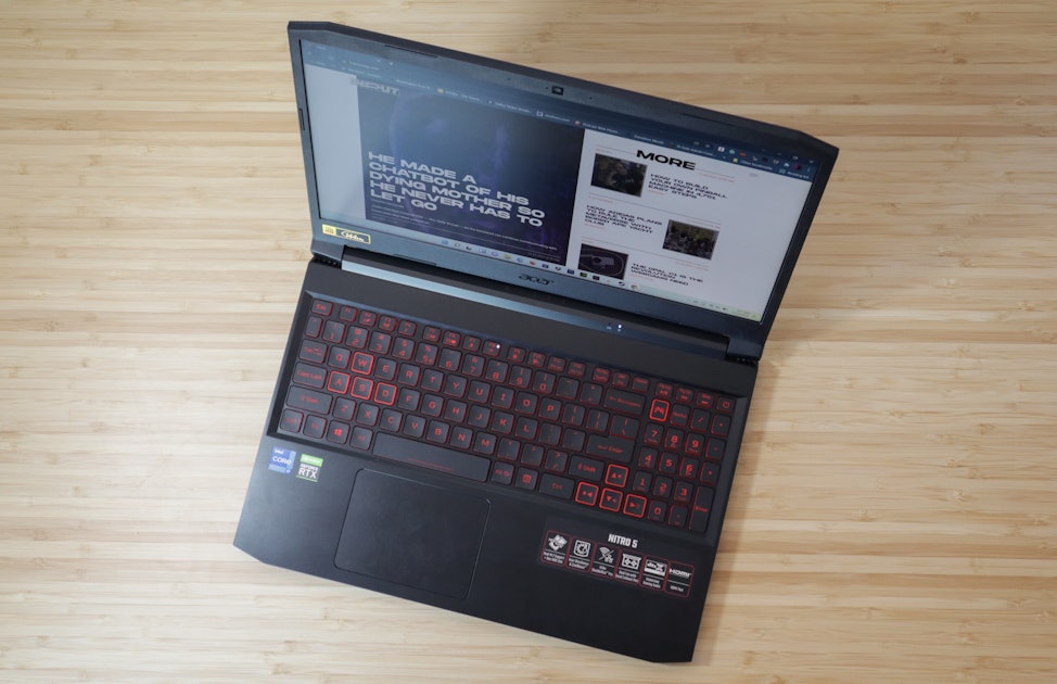 Acer Nitro 5 review: Terrific for 1080p gaming, but poor for work