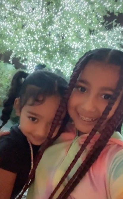 North West posted a TikTok with Chicago.