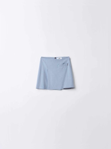 Eytys blue mini skirt.