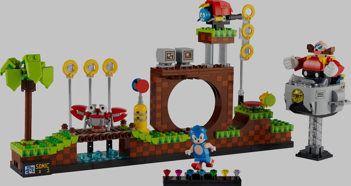 LEGO IDEAS - Sonic The Hedgehog: Green Hill Zone Modular Level Set