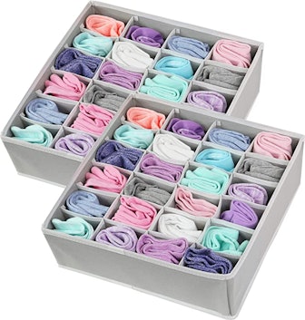 Simple Houseware Closet Socks Organizer (2-Pack)