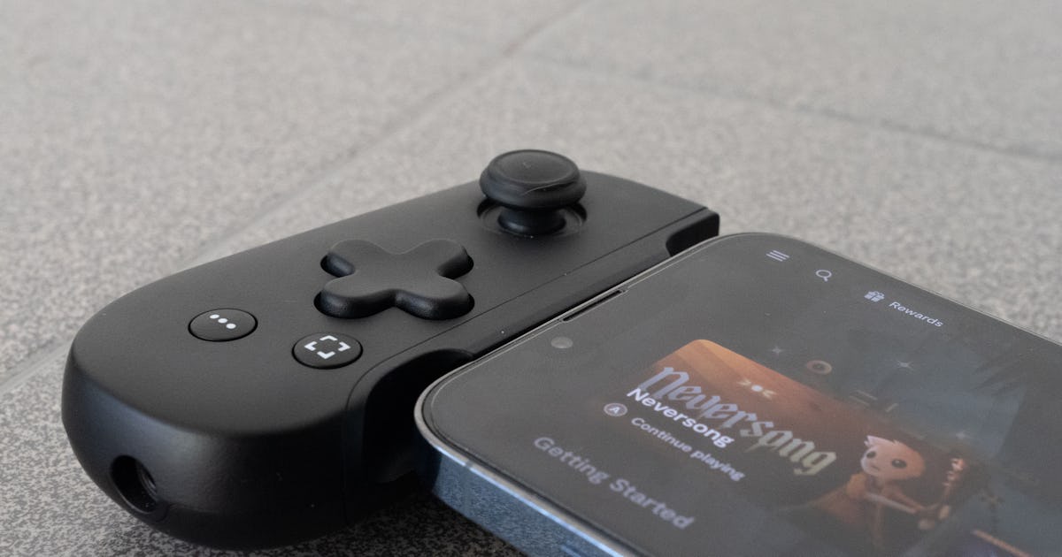 Backbone’s free adapter makes it usable with the iPhone 13 Pro