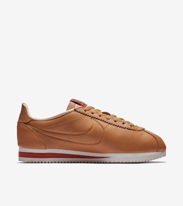 Nike x Maria Sharapova brown Cortez sneakers.