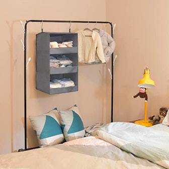 GRANNY SAYS 3-Shelf Hanging Closet Organizer