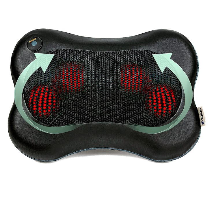 Zyllion Shiatsu Back and Neck Massager Pillow