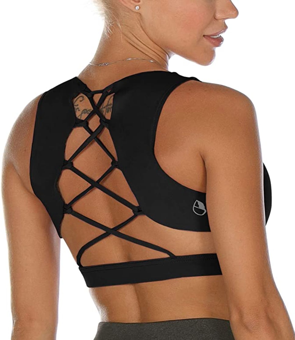 icyzone Strappy Sports Bra