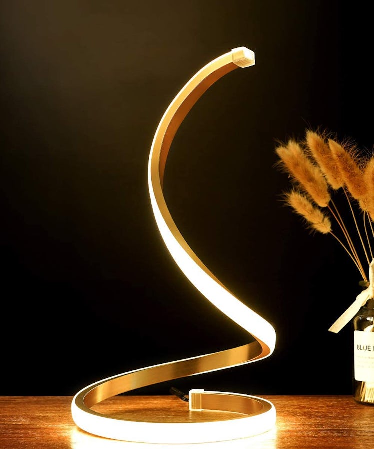 NUÜR Spiral Table Lamp