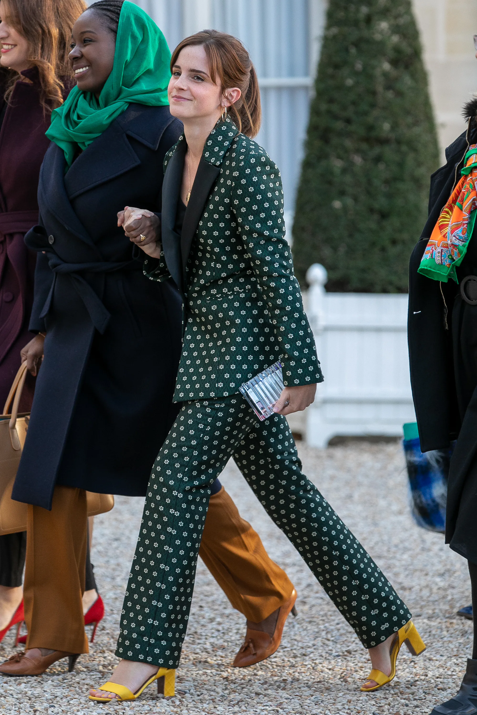 emma watson in green dress Emma in green dress