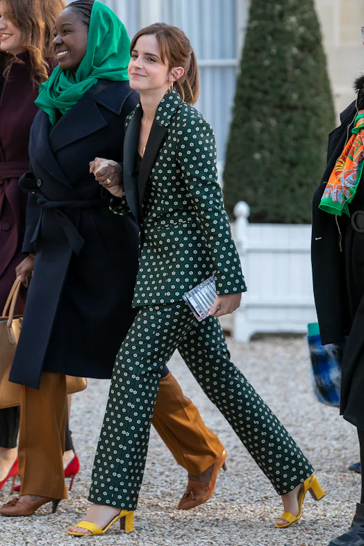 emma watson in green dress Emma in green dress
