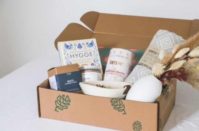 A quarterly subscription to Hygge in a Box is perfect for couples who love to snuggle.