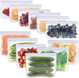 GLAMFIELDS Reusable Food Storage Bags