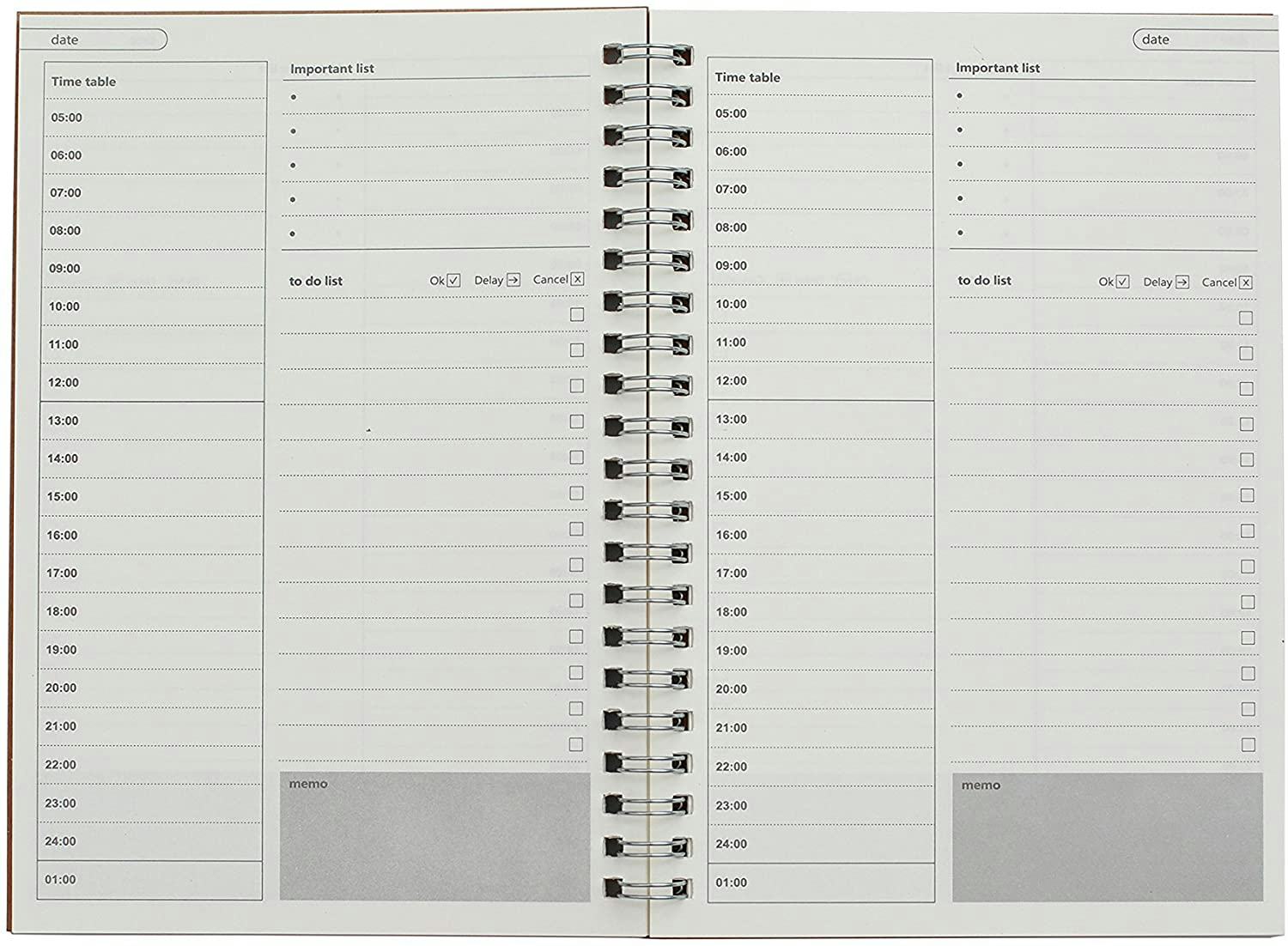 TWONE Time Management Manual and Planner