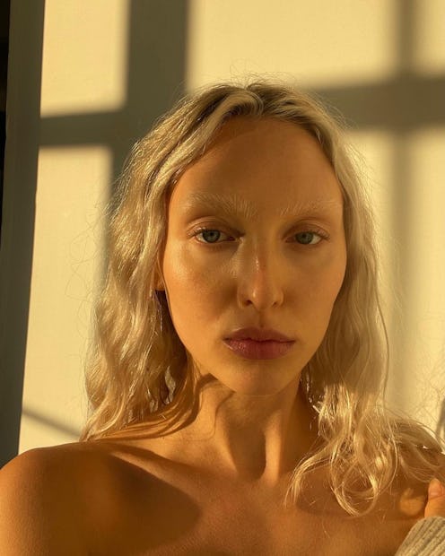 blonde model