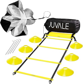 Juvale Speed and Agility Ladder Training Equipment Set