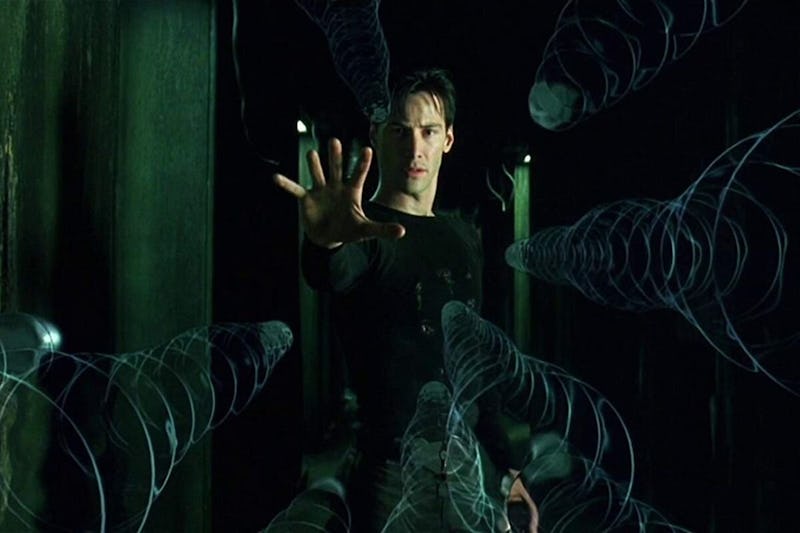 Keanu Reeves in "The Matrix Resurrections"
