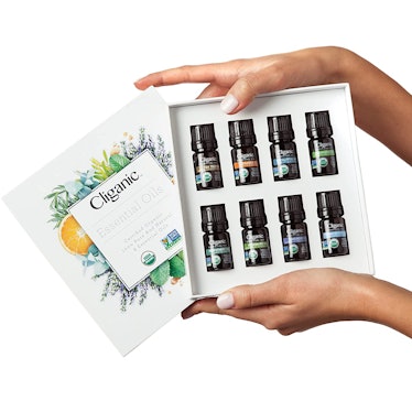 Cliganic Organic 100% Aromatherapy Essential Oils Set (8-Pack)