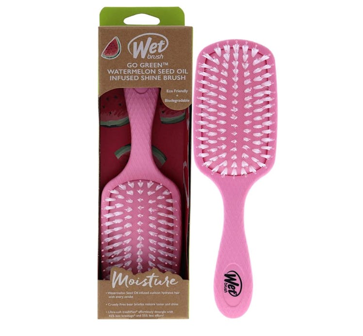 Wet Brush Go Green Watermelon Oil Infused Detangling Hair Brush