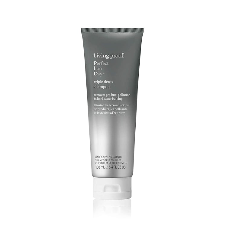 This clarifying shampoo is safe for color-treated hair and draws away impurities, excess oil, and re...