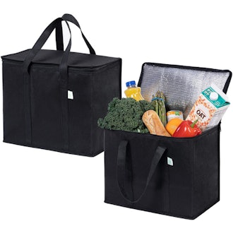 VENO Insulated Reusable Grocery Bag (2 Pack)