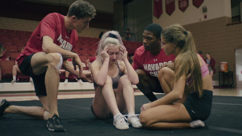 A scene from 'Cheer' Season 2, Episode 4.