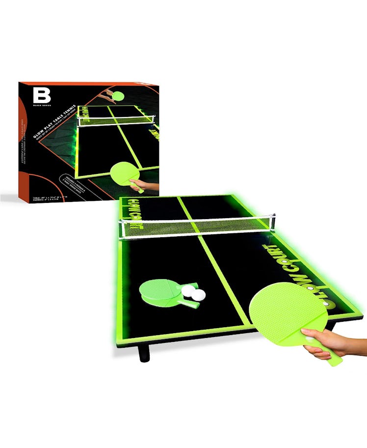 Glow-In-The-Dark 40" Table Tennis Set