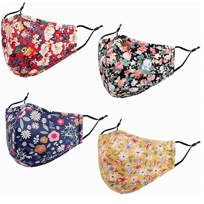 HONYAO Cloth Face Mask (4-Pack)