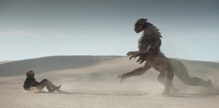 The sand monster in ‘Book of Boba Fett’ shocked viewers.