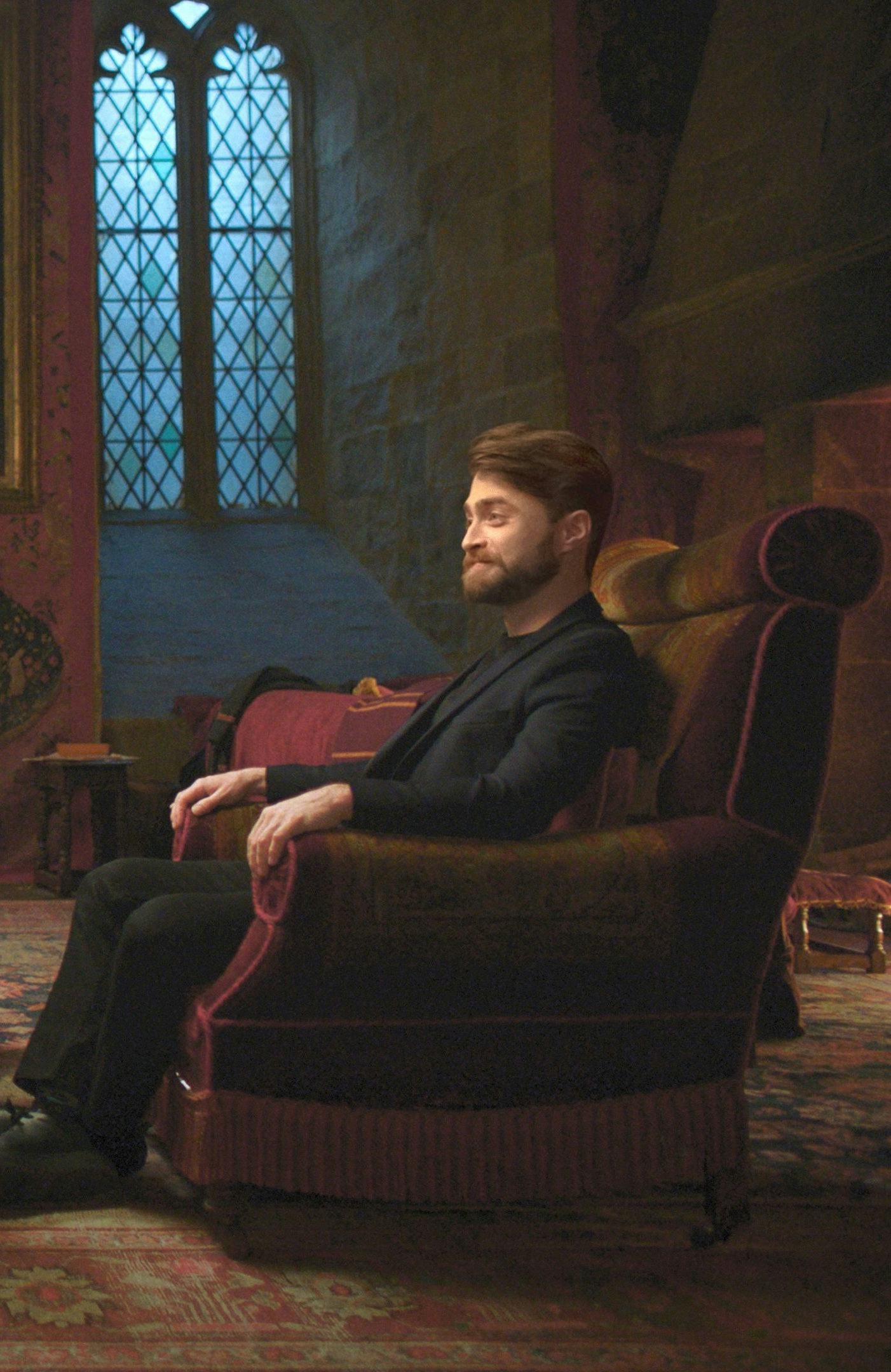 Daniel Radcliffe in the Harry Potter 20th Anniversary Reunion Special
