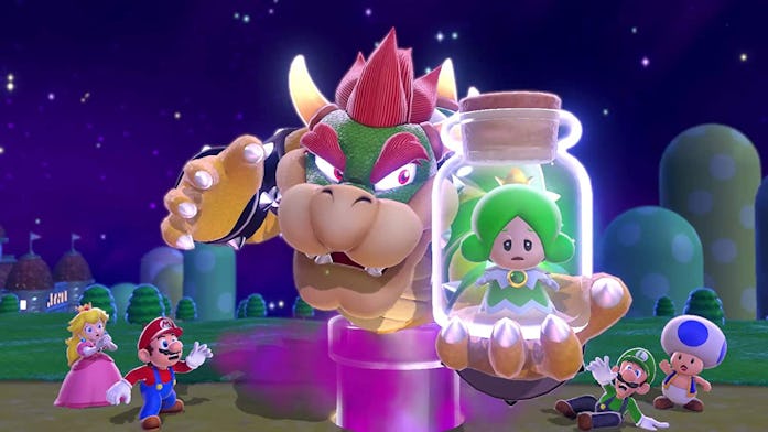 A screenshot from Super Mario 3D World 