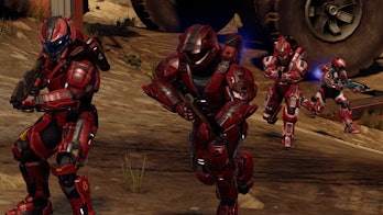 A screenshot of red Spartans.