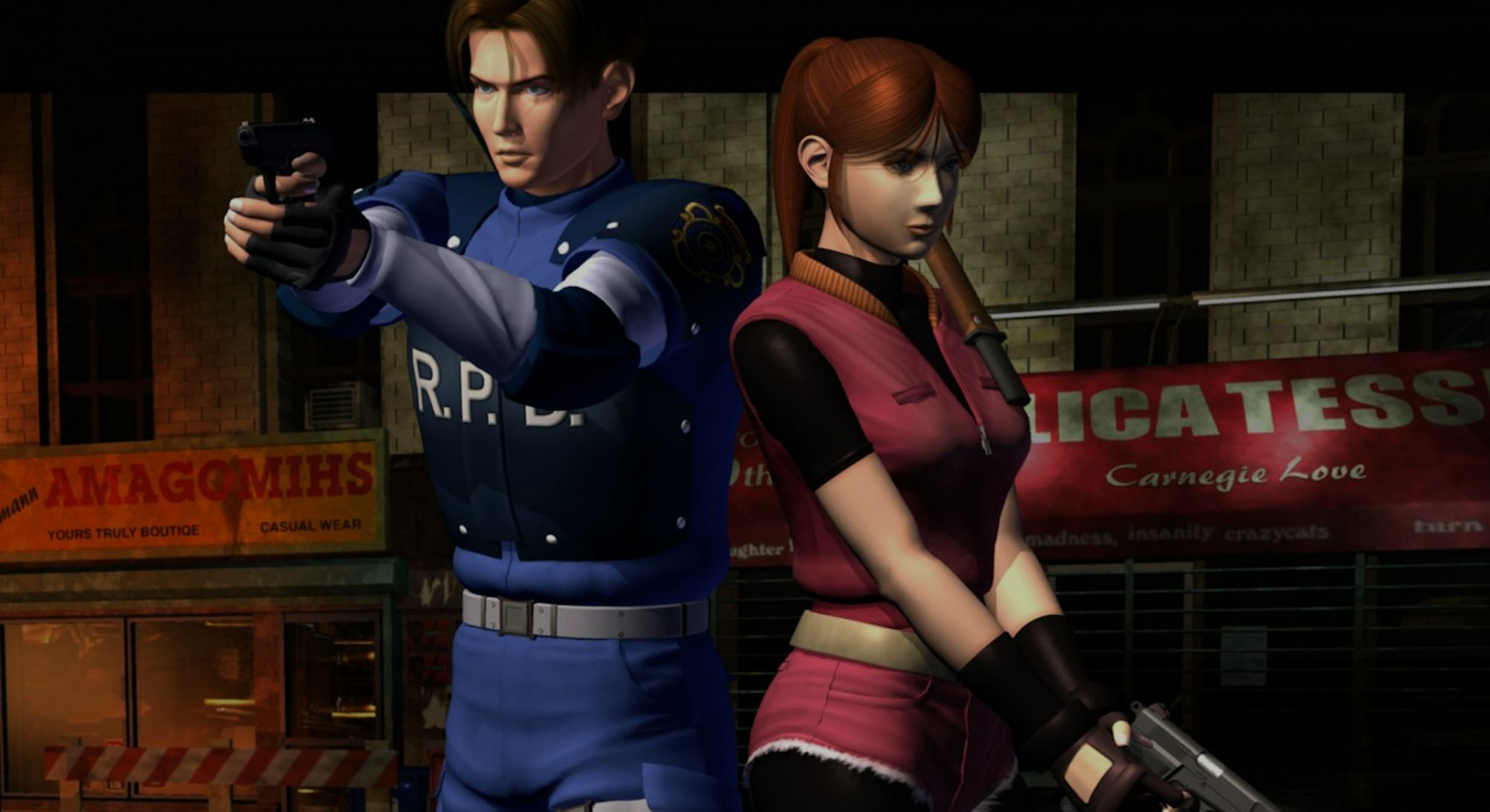 Resident Evil: Code Veronica X remake promotional materials ( made