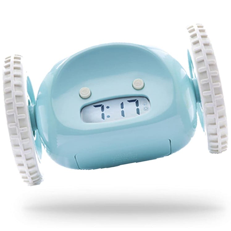 Clocky Alarm Clock on Wheels