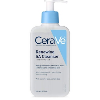  CeraVe SA Cleanser Salicylic Acid Face Wash with Hyaluronic Acid