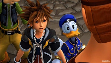 A screenshot from 'Kingdom Hearts'