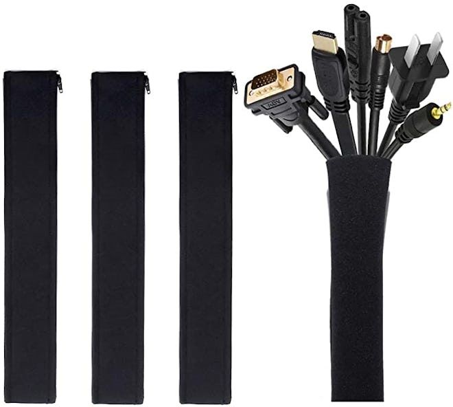 JOTO Cable Management Sleeve (4-Pack)