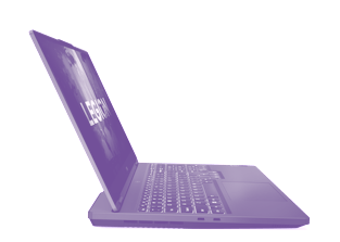 The Lenovo Legion 5 from the side in dark grey