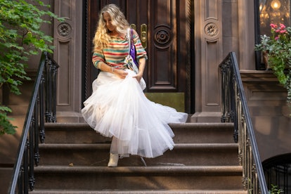 Carrie leaves her apartment in a tutu in episode 4 of HBO Max's "And Just Like That."