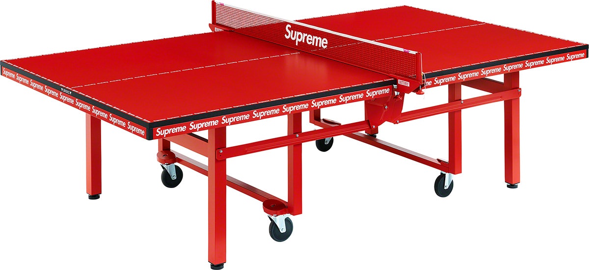 Supreme made an insane ping pong table for dream game room